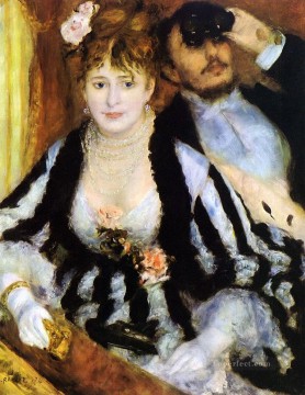 Pierre Auguste Renoir Painting - La Loge master Pierre Auguste Renoir